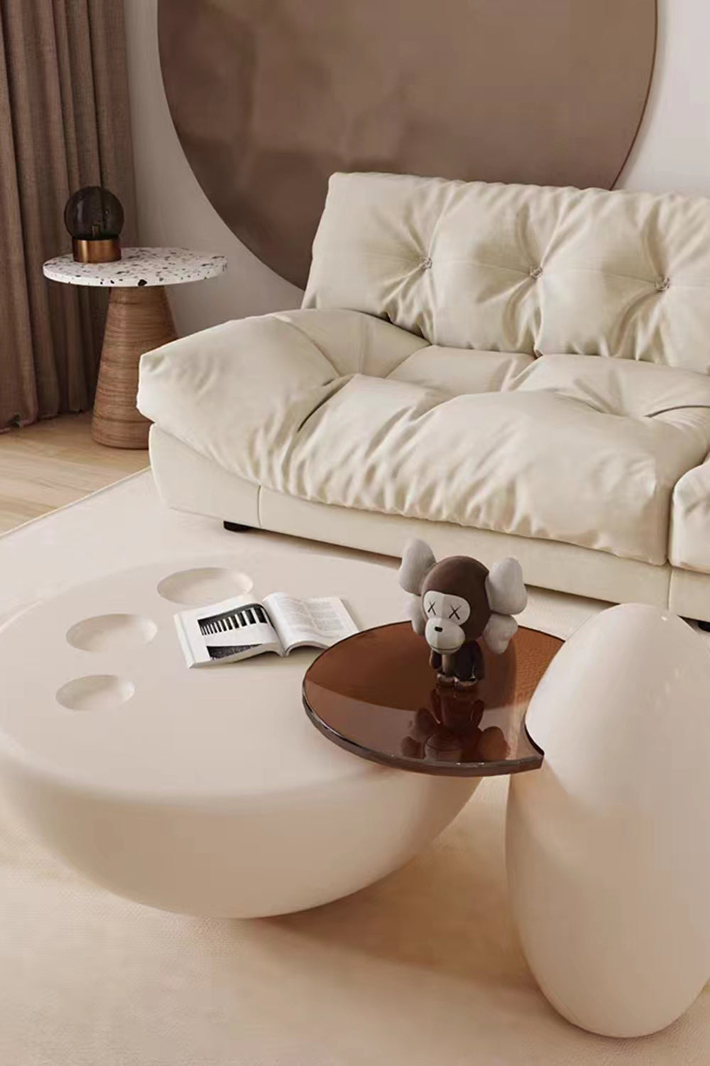 זוג שולחנות לסלון  DUALS