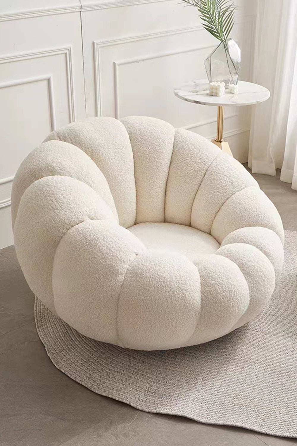 כורסא בצורת דלעת בעיצוב יוקרתי CUPID